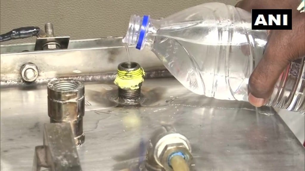 Hyderabad Engineer sundar ramaiah develop water fuel technology for cars and bikes to run on water