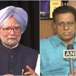 मनमोहन सिंह-एनवी सुभाष (फाइल फोटो)