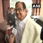 संसद पहुंचे पी चिदंबरम