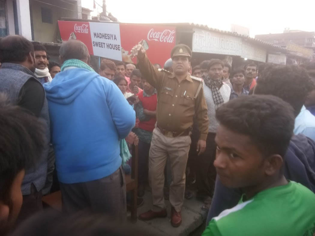 son collapse in accident, father injured