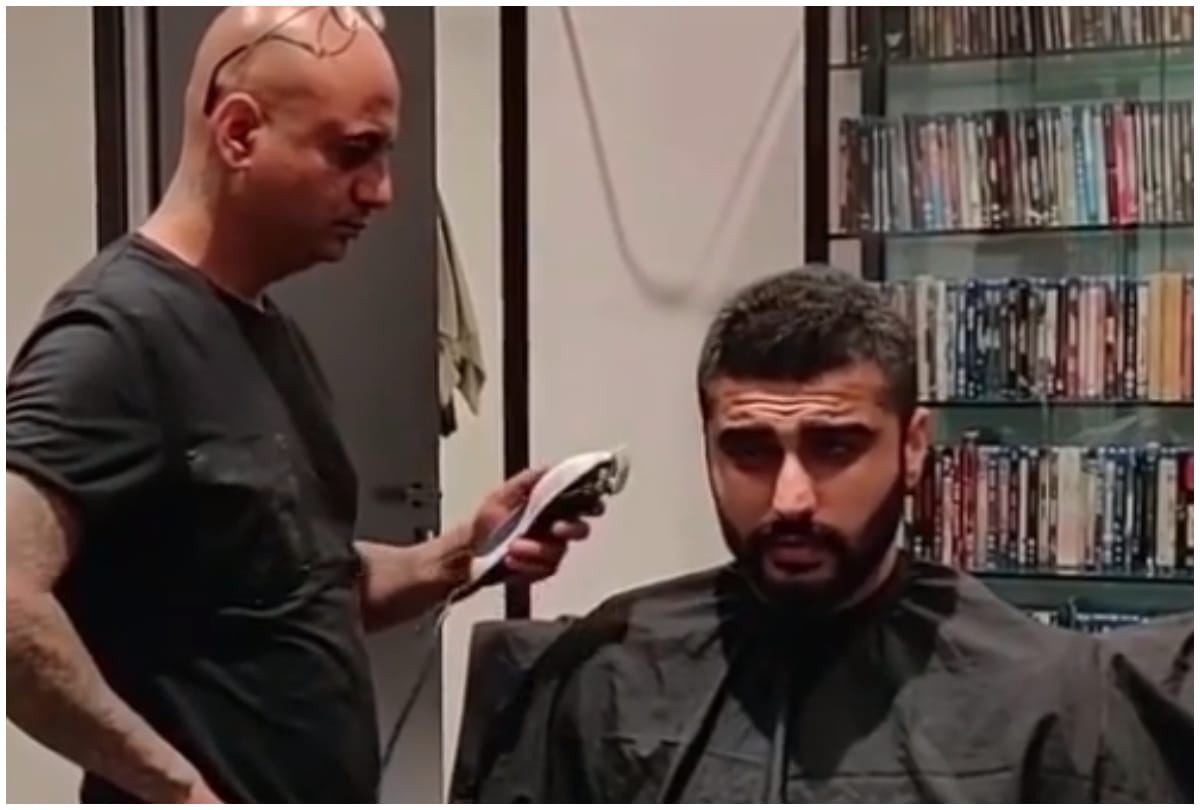 Arjun Kapoor shared panipat film hair style video Malaika Arora comment viral