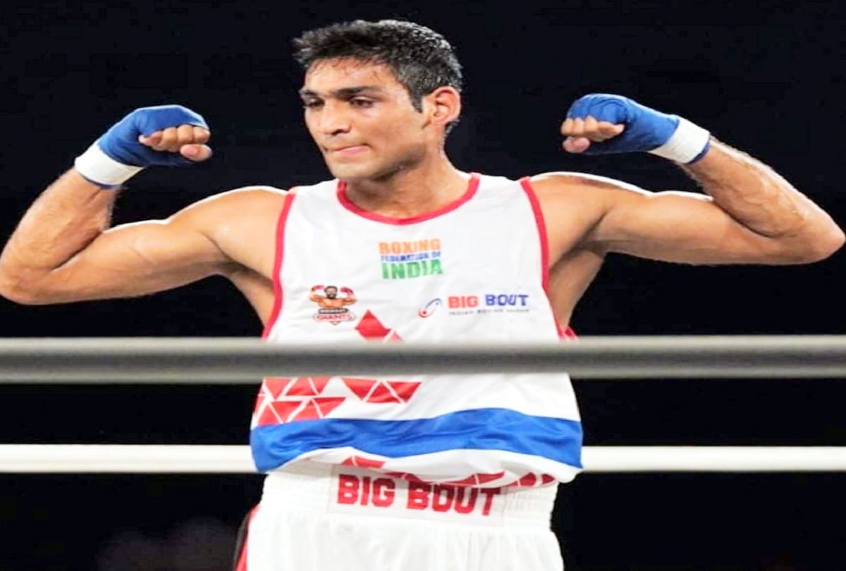Ashish of Himachal starts with win in Big bout Boxing at mandi