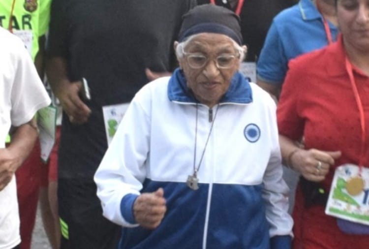 Vetern Athlete Mann Kaur Wins Gold Medals in Asia Masters Athletics Championship