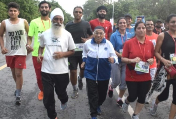 Vetern Athlete Mann Kaur Wins Gold Medals in Asia Masters Athletics Championship