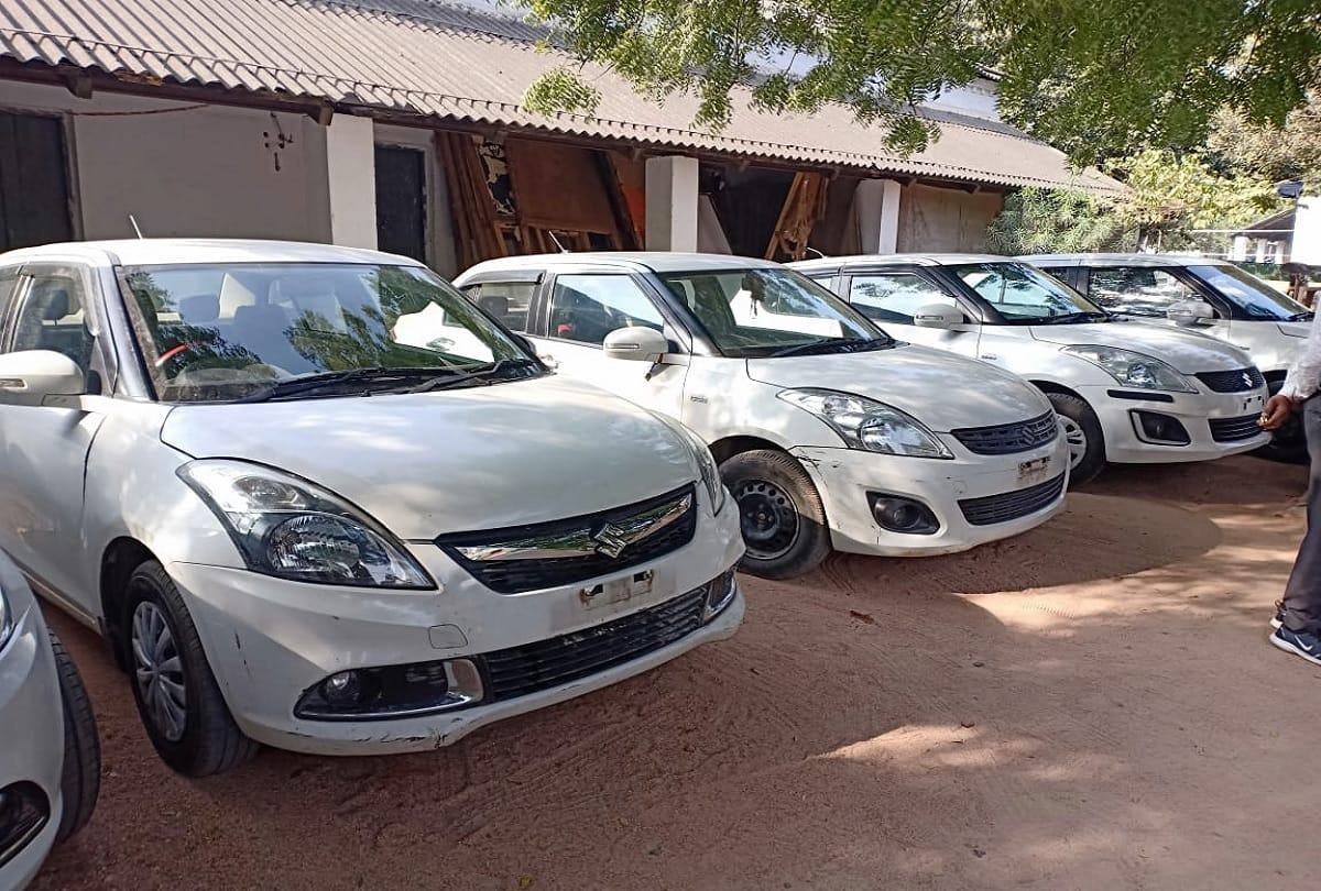 Jhansi police crime news car theft inter state group arrested