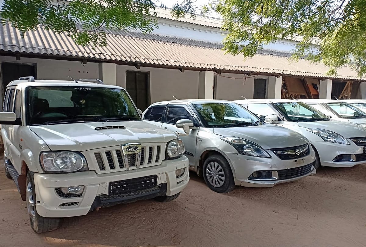 Jhansi police crime news car theft inter state group arrested