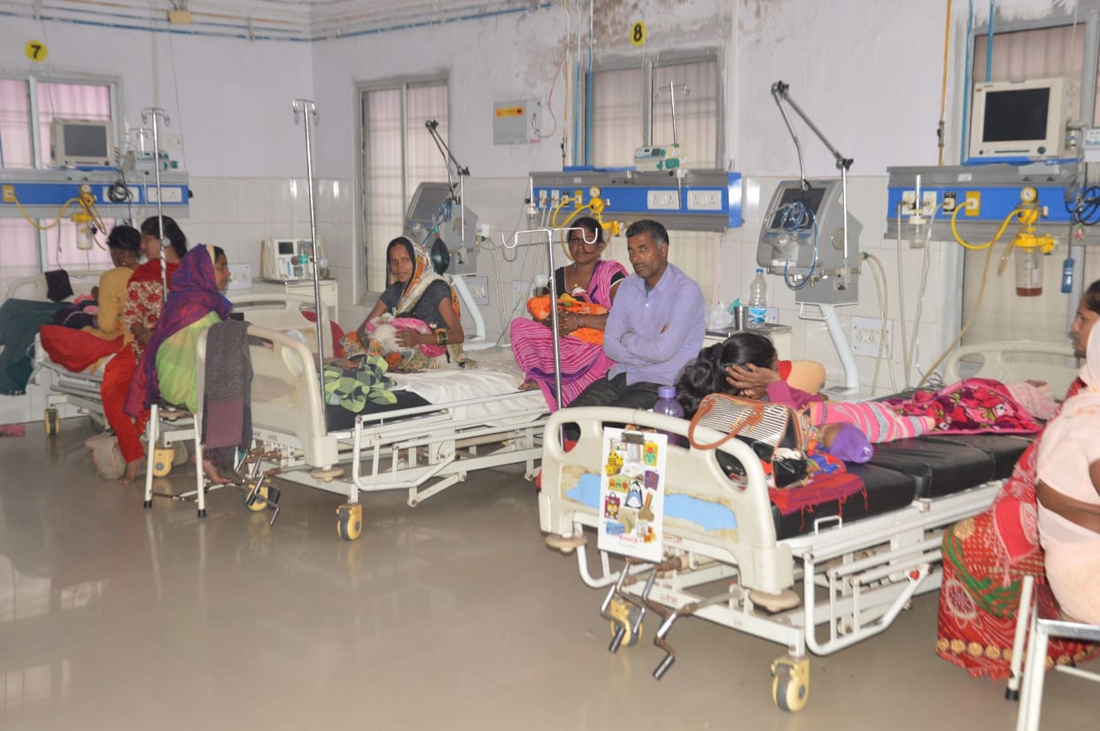 Three children died of fever and pneumonia.