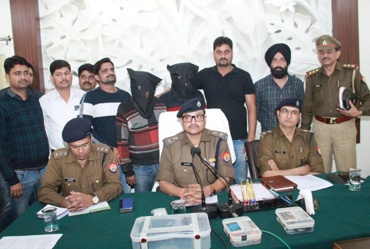 Jhansi police crime news car theft inter state group arrested