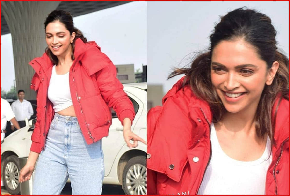 The price of Deepika Padukone's red jacket gives you winter chills