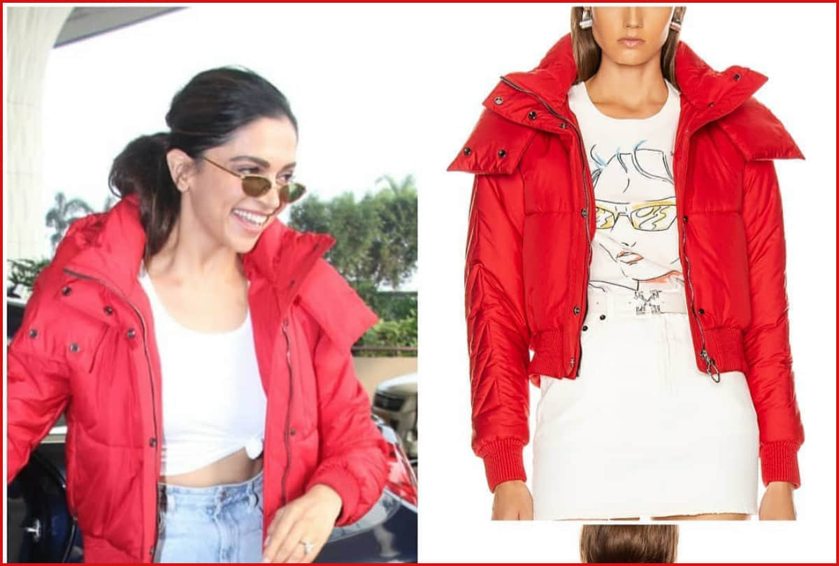 The price of Deepika Padukone's red jacket gives you winter chills