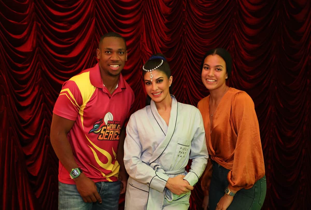 Jacqueline Fernandez and salman Khan Photos with Jamaican sprinter Yohan Blake are viral