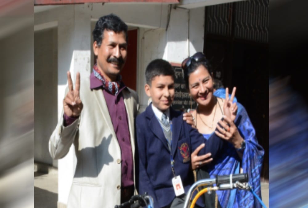 11 year old boy Make Bike run with Air instead Petrol in dehradun