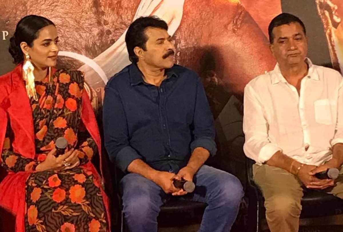 actor mammootty launch his film mamangam trailer and talk about film