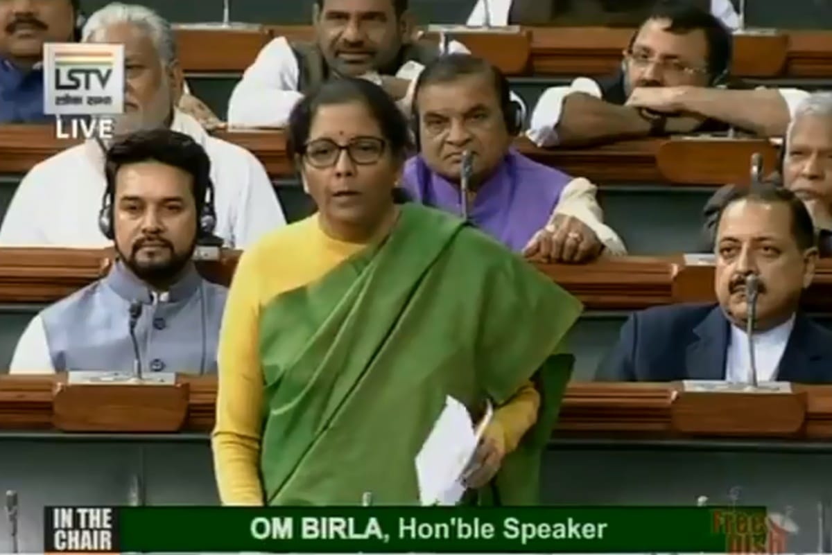 supriya arise question on onion in parliament on which sitharaman says she does not eat onion much