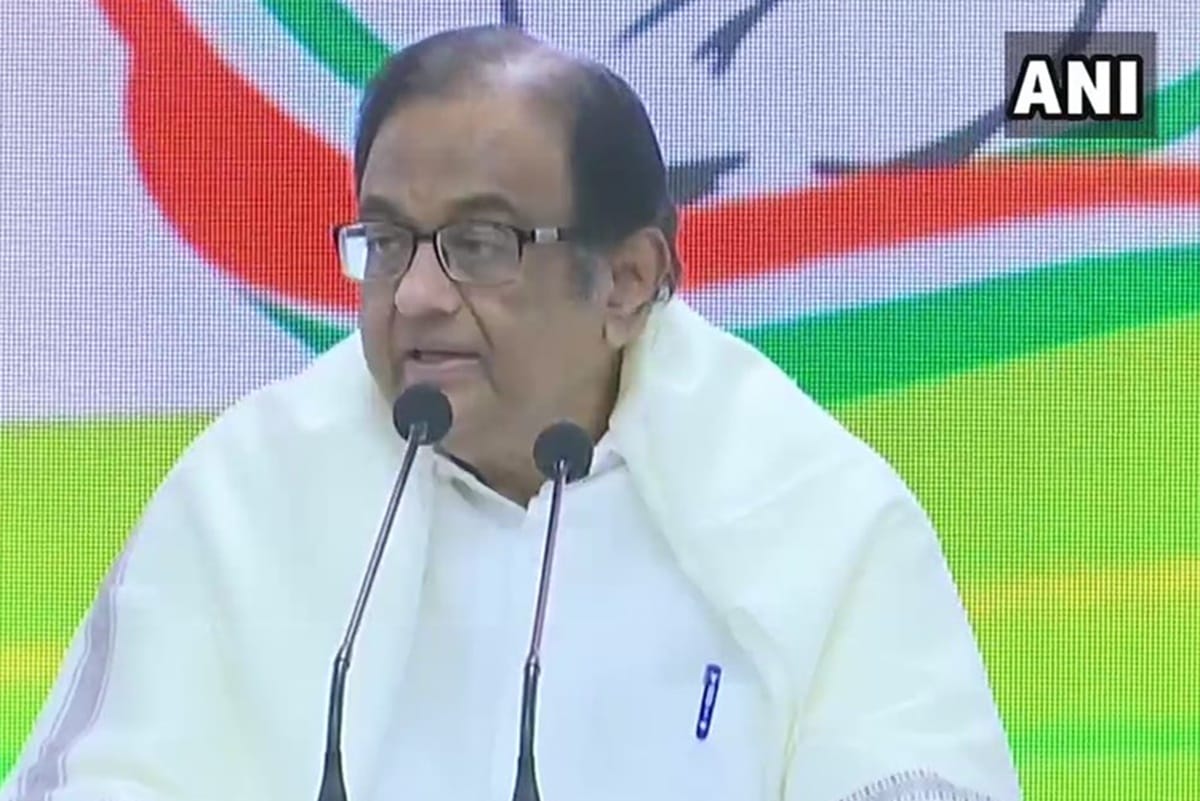 P chidambram says Government is directionless on economy