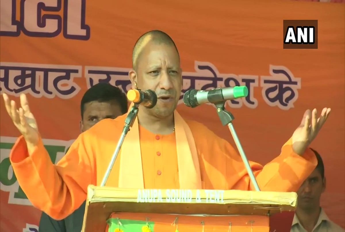 CM Yogi Adityanath said in Jharkhand Congress,JMM and RJD did not want a Mandir in Ayodhya