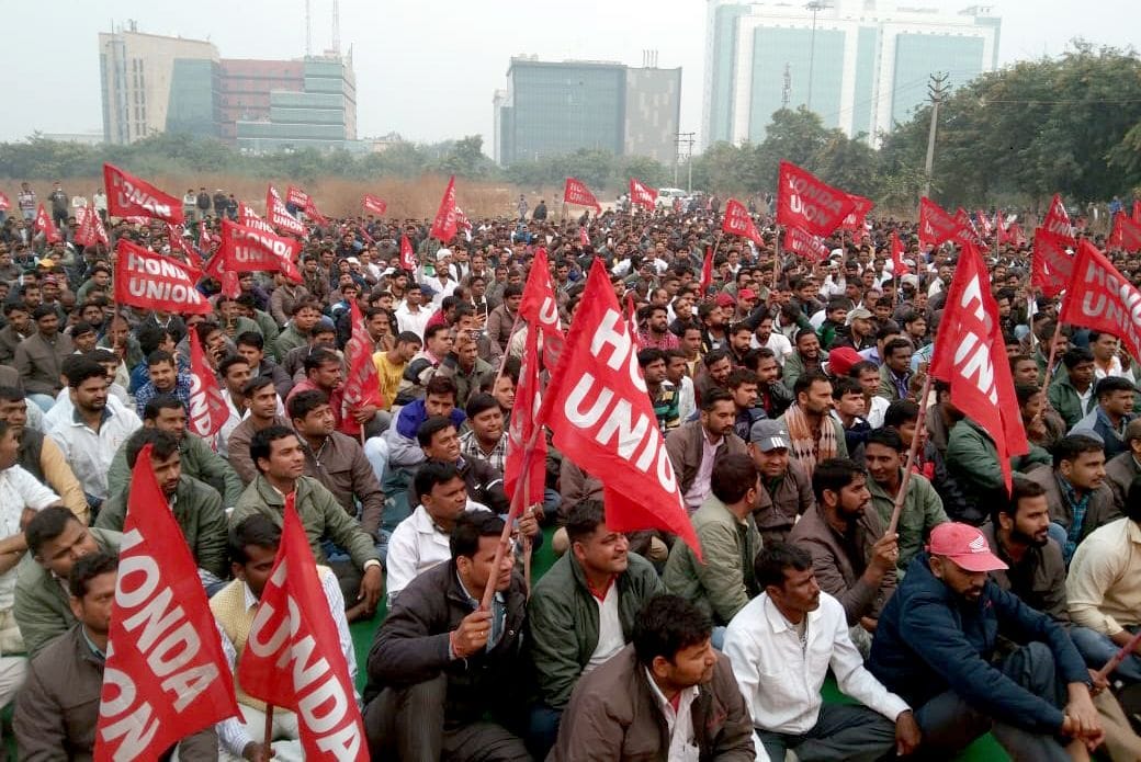 hondas 1400 workers did sabha
