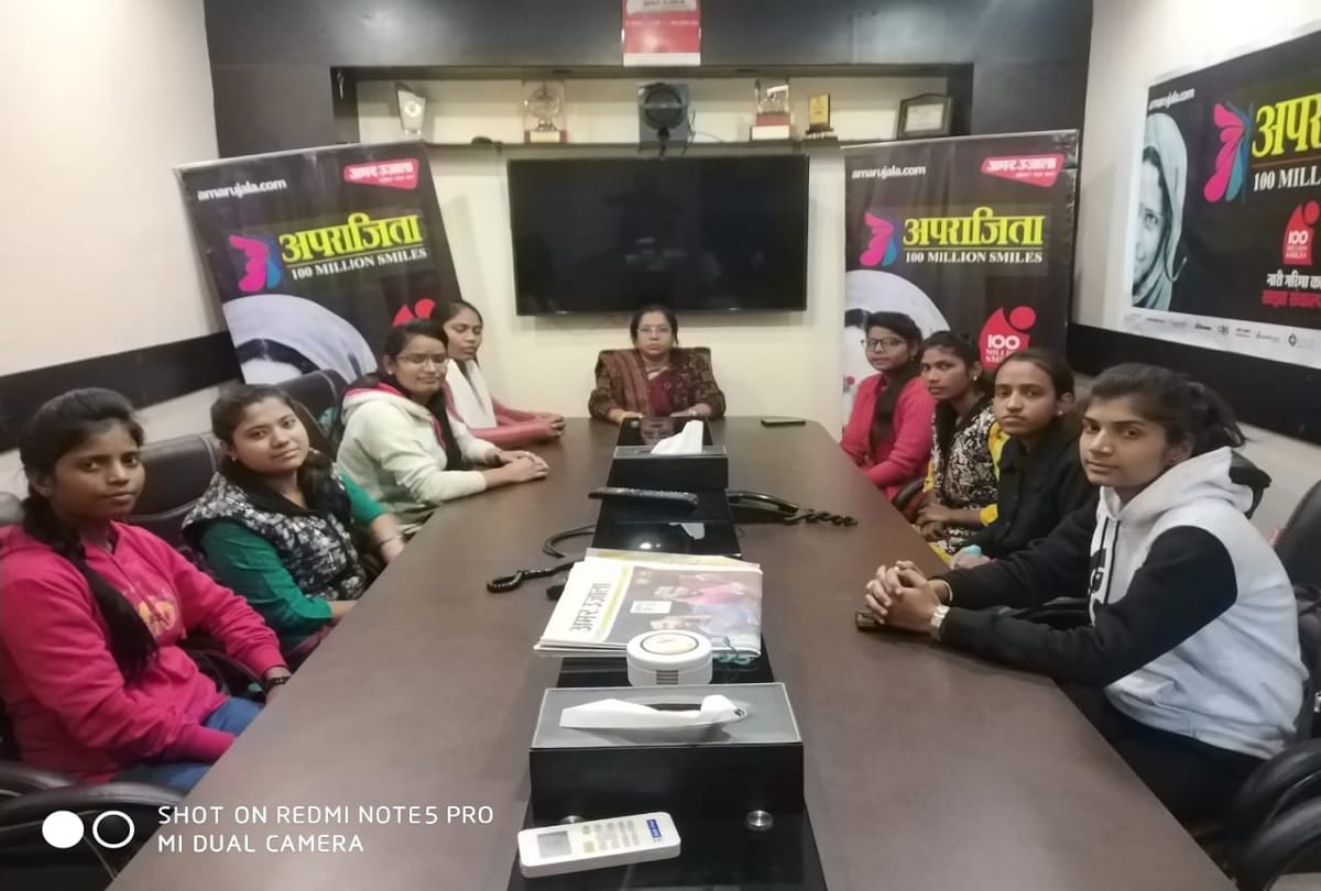 Girls says over Hyderabad Encounter in Amar Ujala Aprajita 100 million smiles