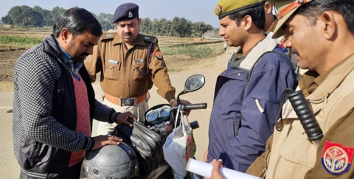 Police deployed on a rumor, drone monitored