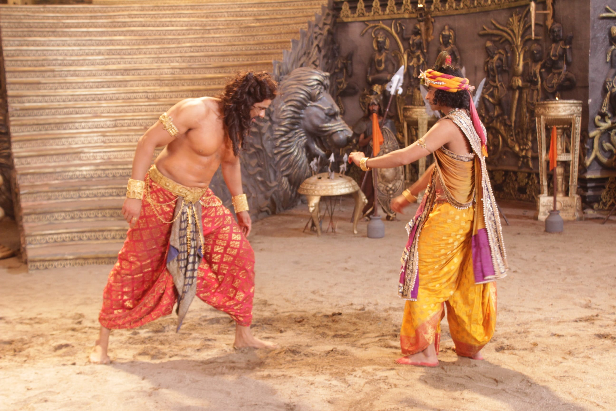 in TV Show RadhaKrishna 40ft Elephant Shown Via VFX Mega Budget Preprations For Kans Vadh