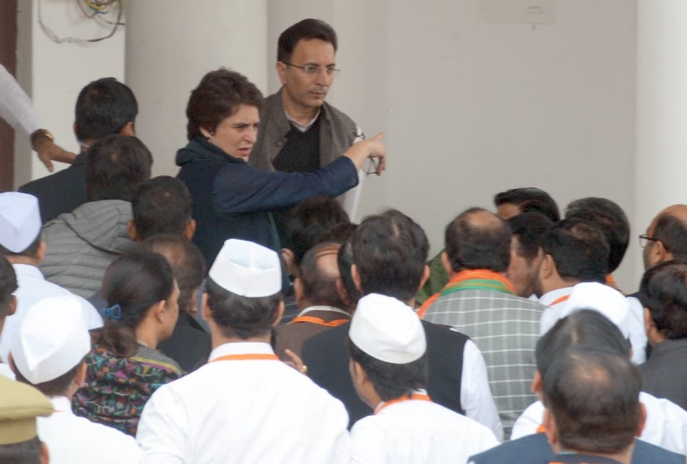 Congress leader Rajeev Shukla on Priyanka Gandhi Lucknow visit.