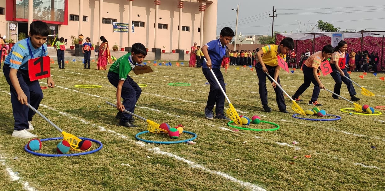 Relay race karthik and darshan group topper