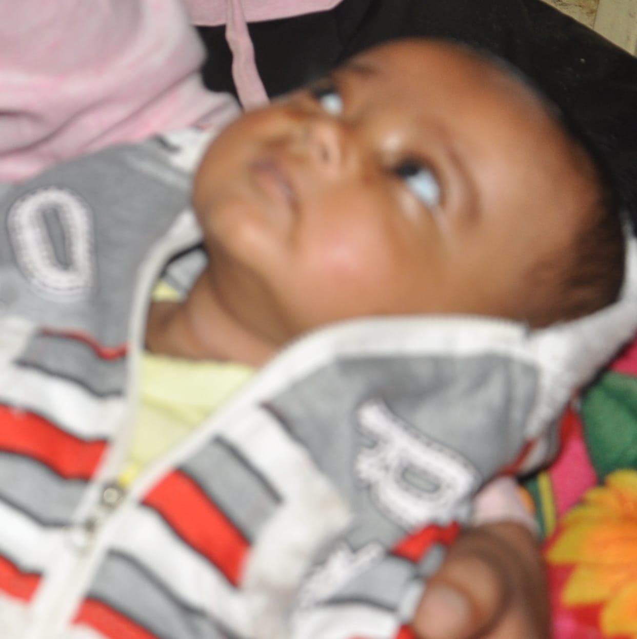 Children suffering from pneumonia
