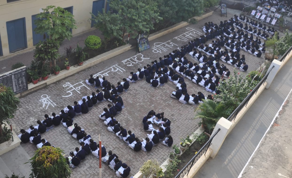 Students studying together for 45 minutes