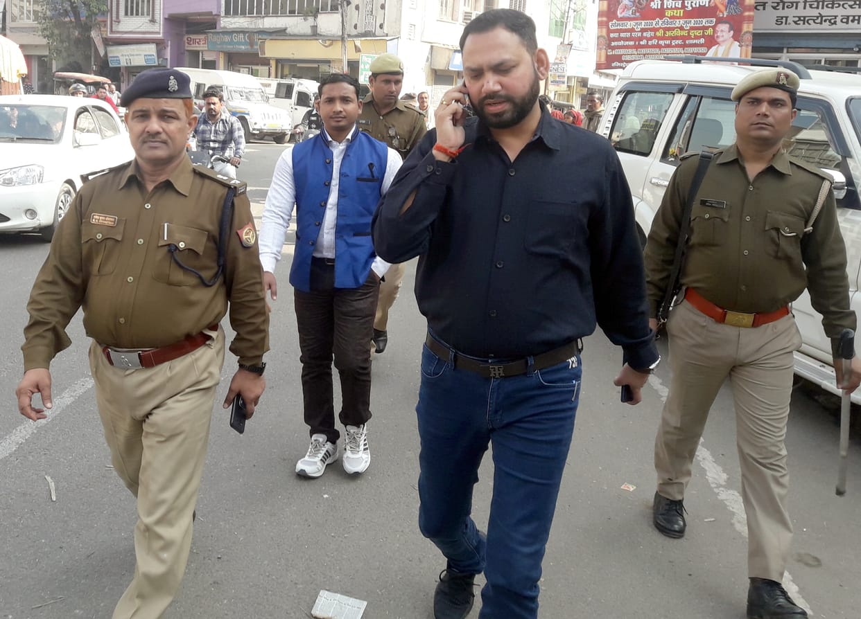 Security is on hold, police is ready