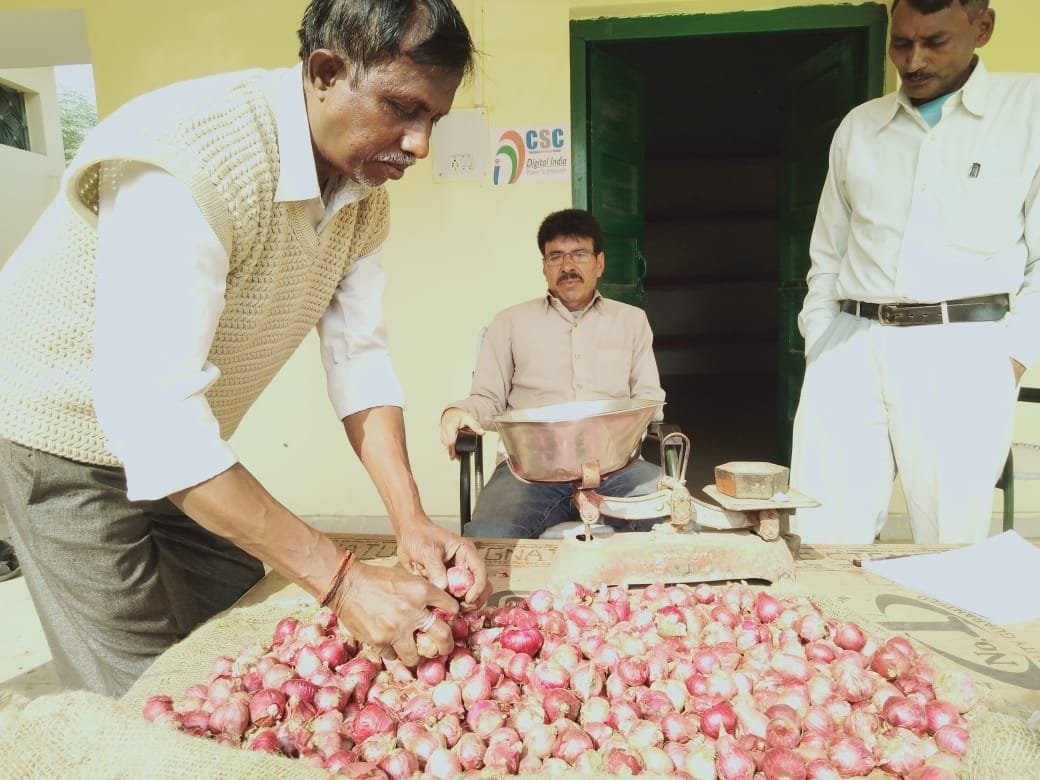 Onion price hike in prayagraj city