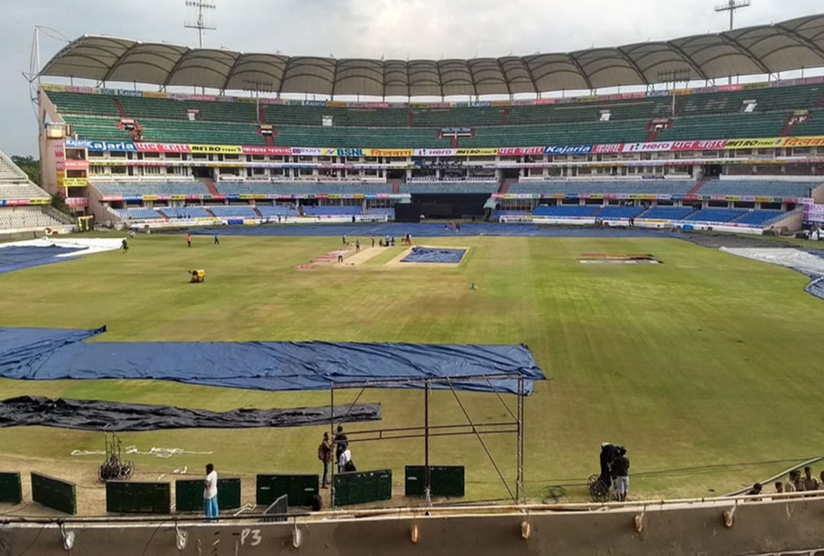 INDvWI: Mohammad Azharuddin stand inaugurated in Hyderabad Rajiv Gandhi Stadium