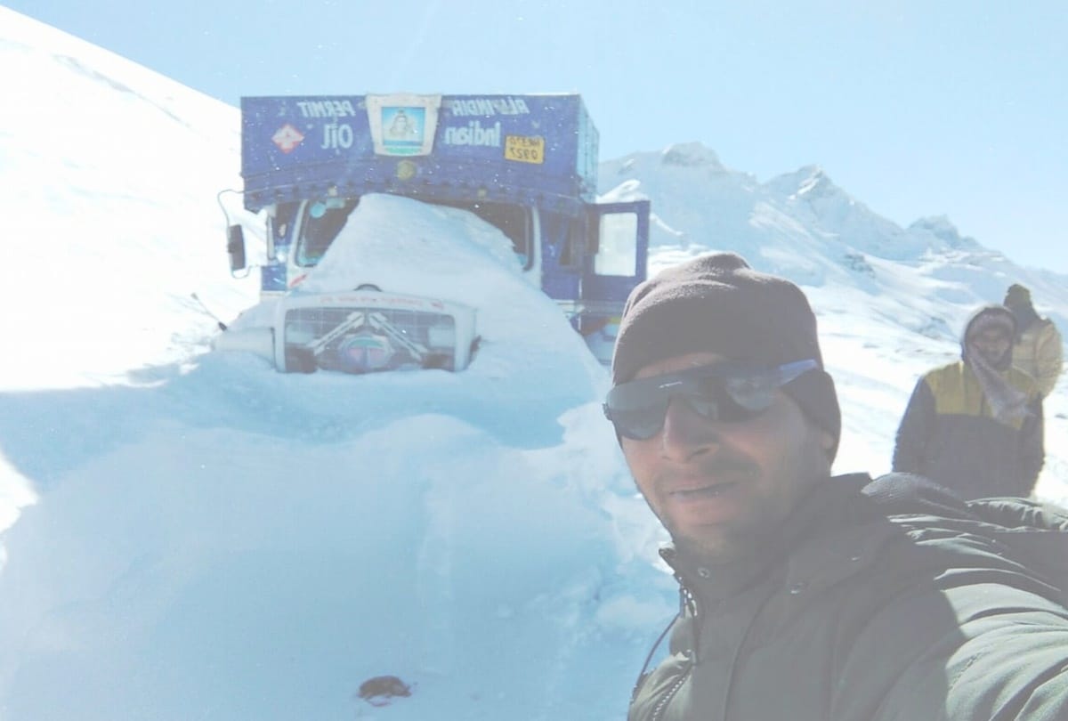 The icy winds became a snag in the Rohtang restoration, streams froze in Lahaul
