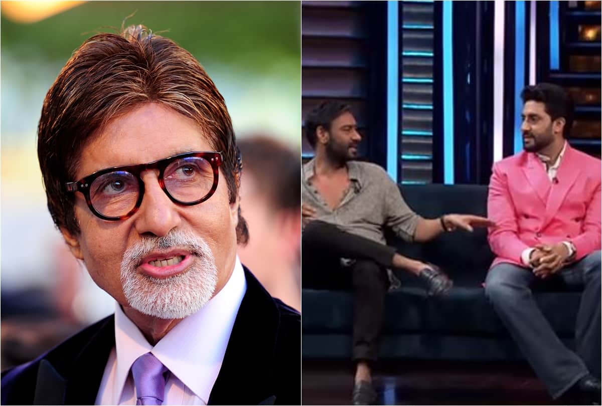 Ajay Devgn Sanjay Dutt Abhishek Bachchan at Hindi Zee Tv Serial Talk Show Yaaron Ki Baraat