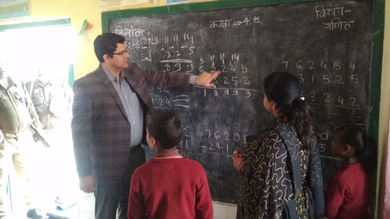 Children could not solve mathematics questions