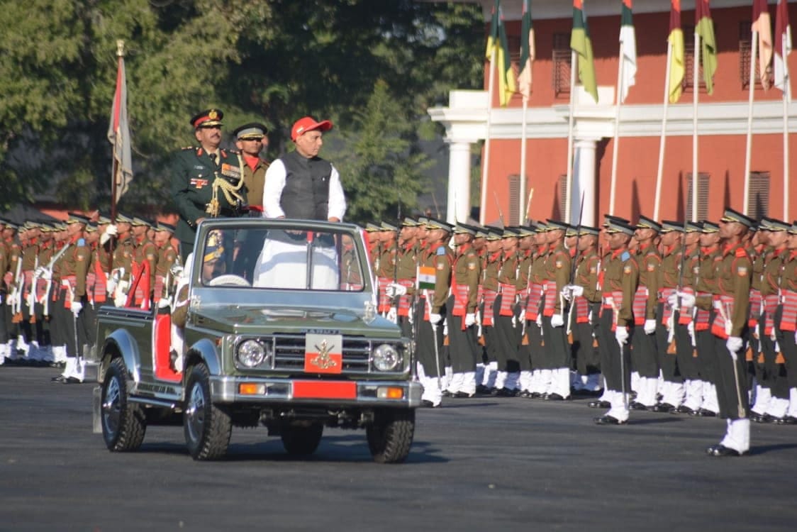IMA passing out parade 2019: rajnath singh warned Pakistan