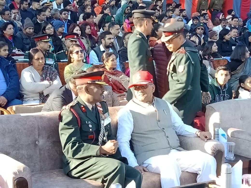 Indian Military Academy passing out parade 2019 photos of ceremony