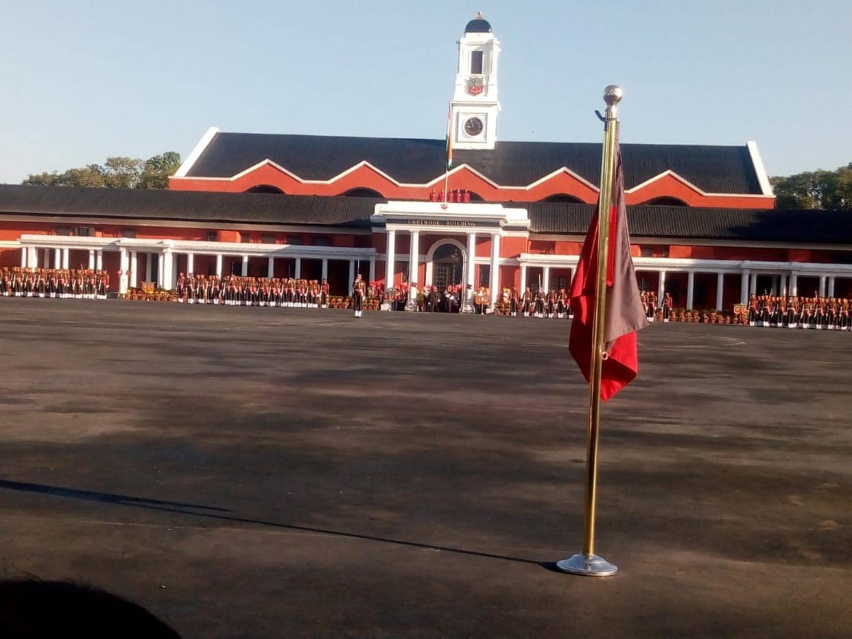 Indian military academy pop 2020: tight security for pop