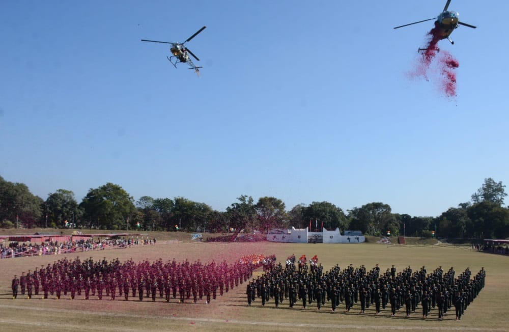 IMA POP 2019:  india army get 306 new officer celebration photos