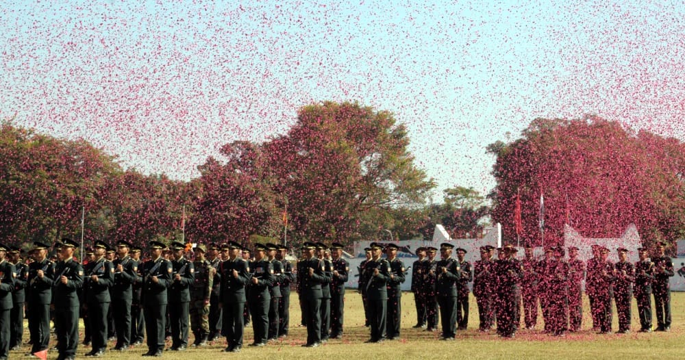 IMA POP 2019:  india army get 306 new officer celebration photos