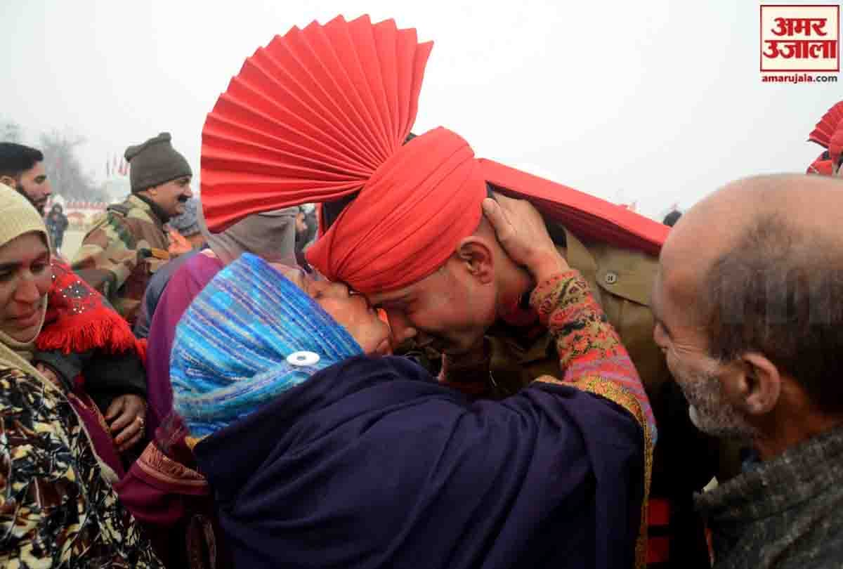 Jammu Kashmir Light Infantry regiment passing out parade, Jawan meet their families