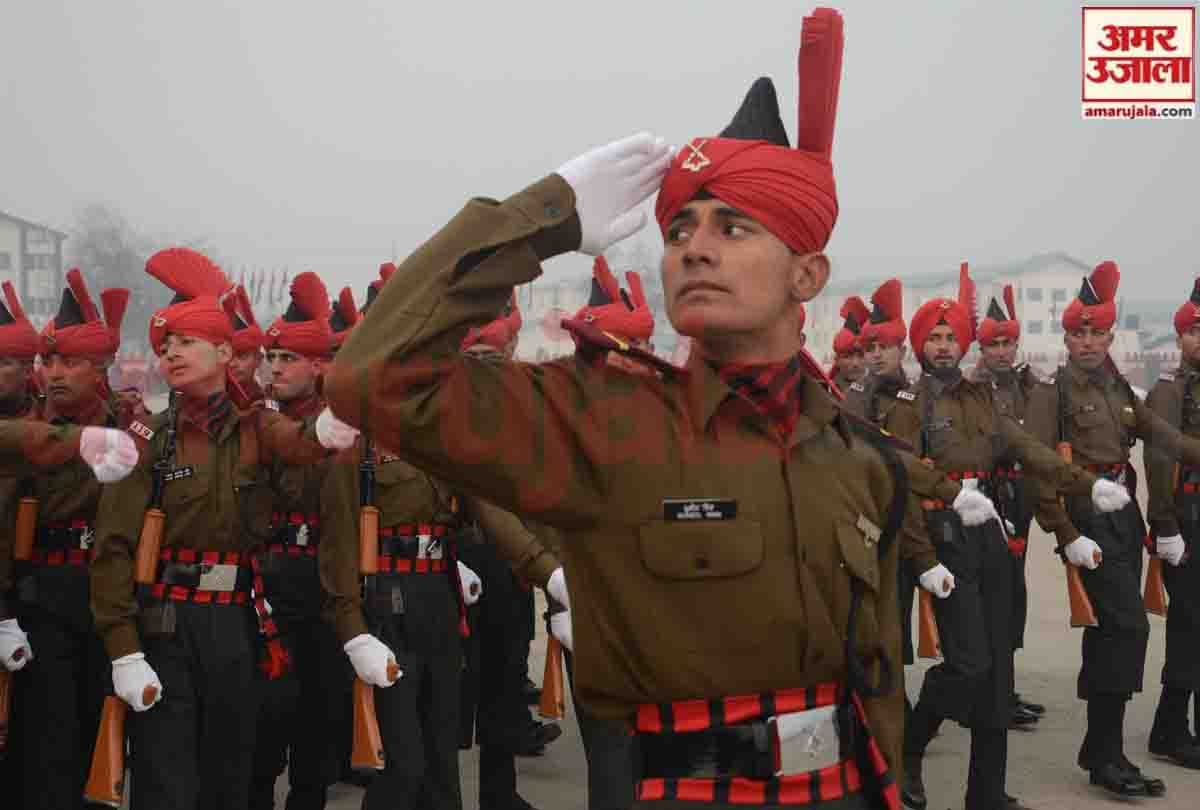 Jammu Kashmir Light Infantry regiment passing out parade, Jawan meet their families