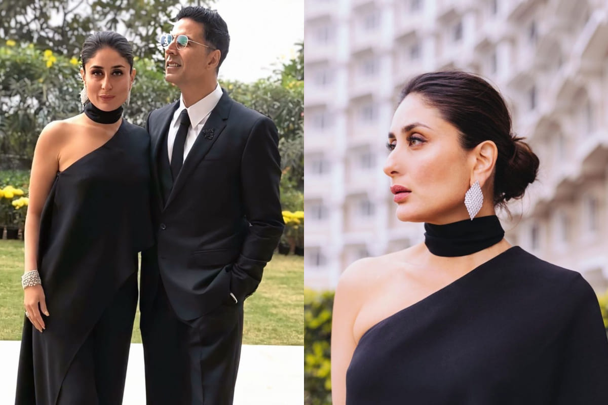 kareena kapoor looks gorgeous in all black jumpsuit by elie saab at ht summit