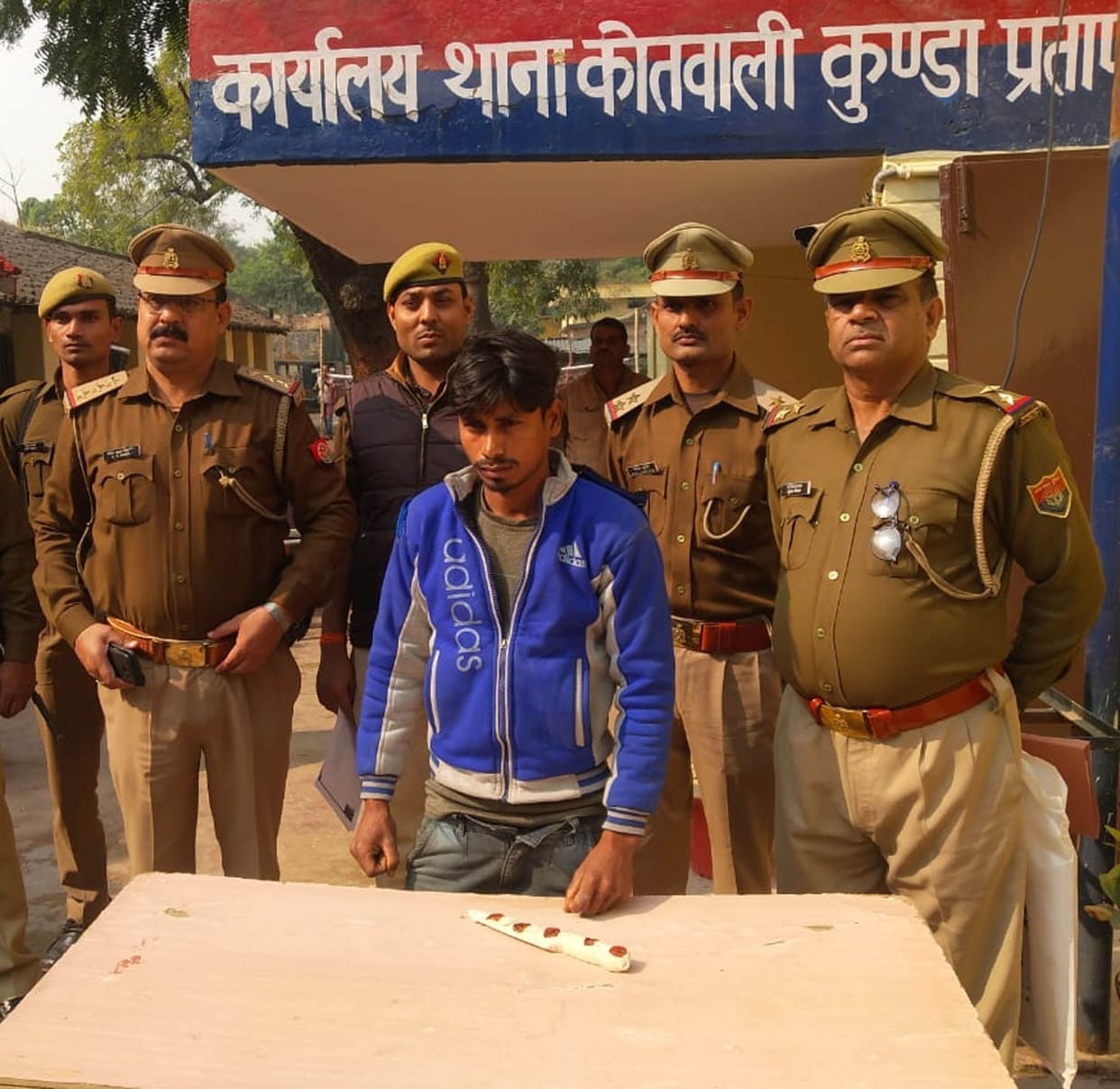An accused arrested for killing a young man in Ashanai