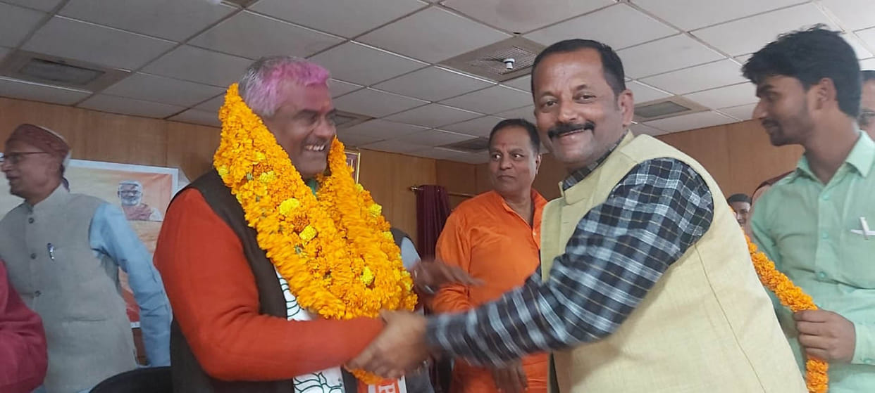 bjp workers overwhelmed