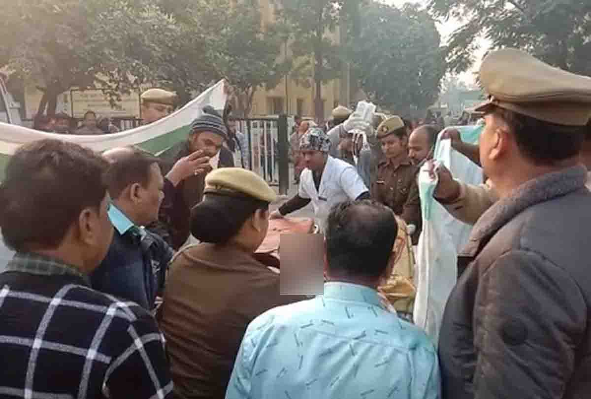 unnao case: Dead body of misdeed victim reached village