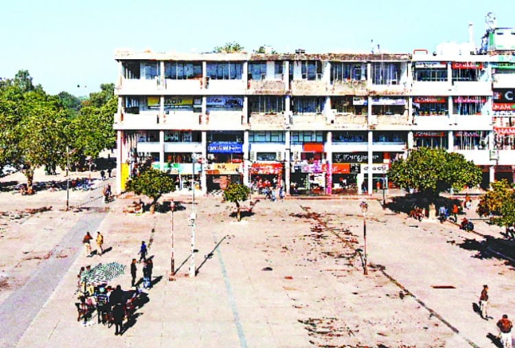 Vendors Shifted in Vending Zone from chandigarh markets