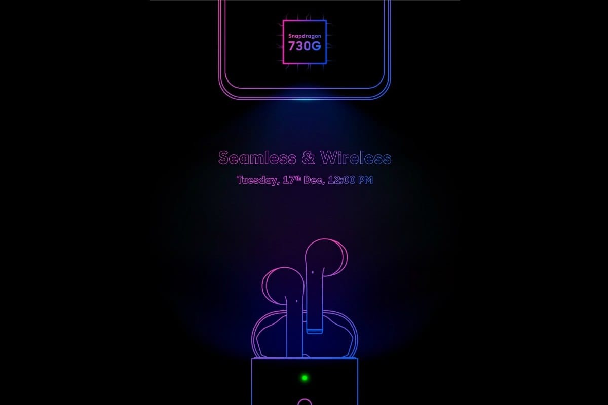 Realme XT 730G Set to launch in India on December 17 with Realme Truly Wireless Earbuds