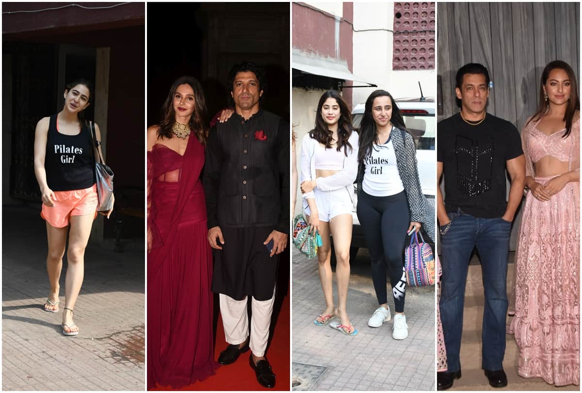 Spotted Sara Ali Khan Kartik Aryan Sushant Singh Farhan Akhtar Janhvi Kapoor Salman Khan Bigg Boss