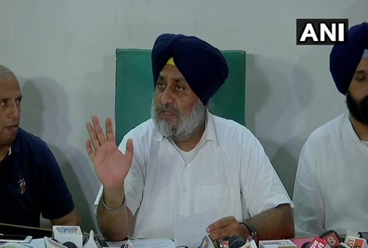 SAD head Sukhbir Badal took over the front