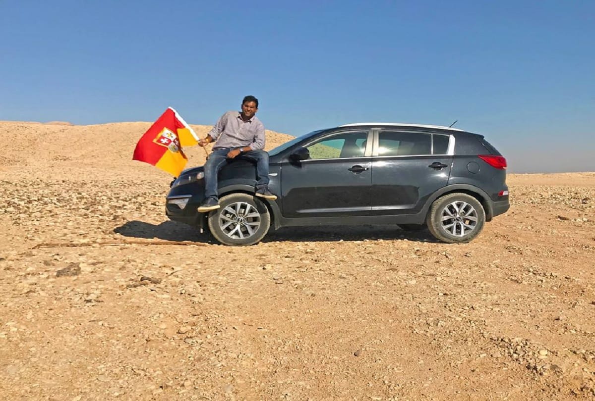 Bir Tawil is No mans land and unclaimed by any country